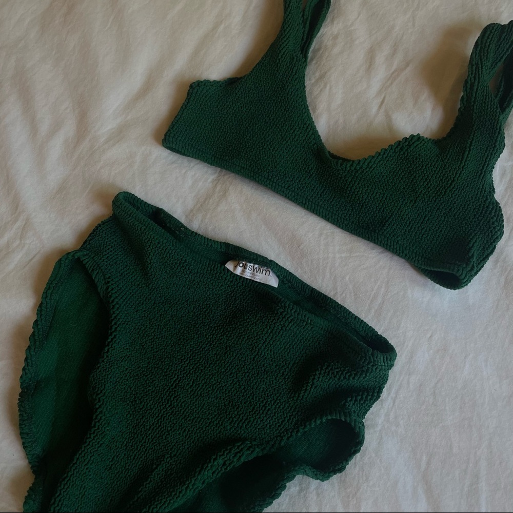 Youswim Eva High Waist Two-Piece in Forest